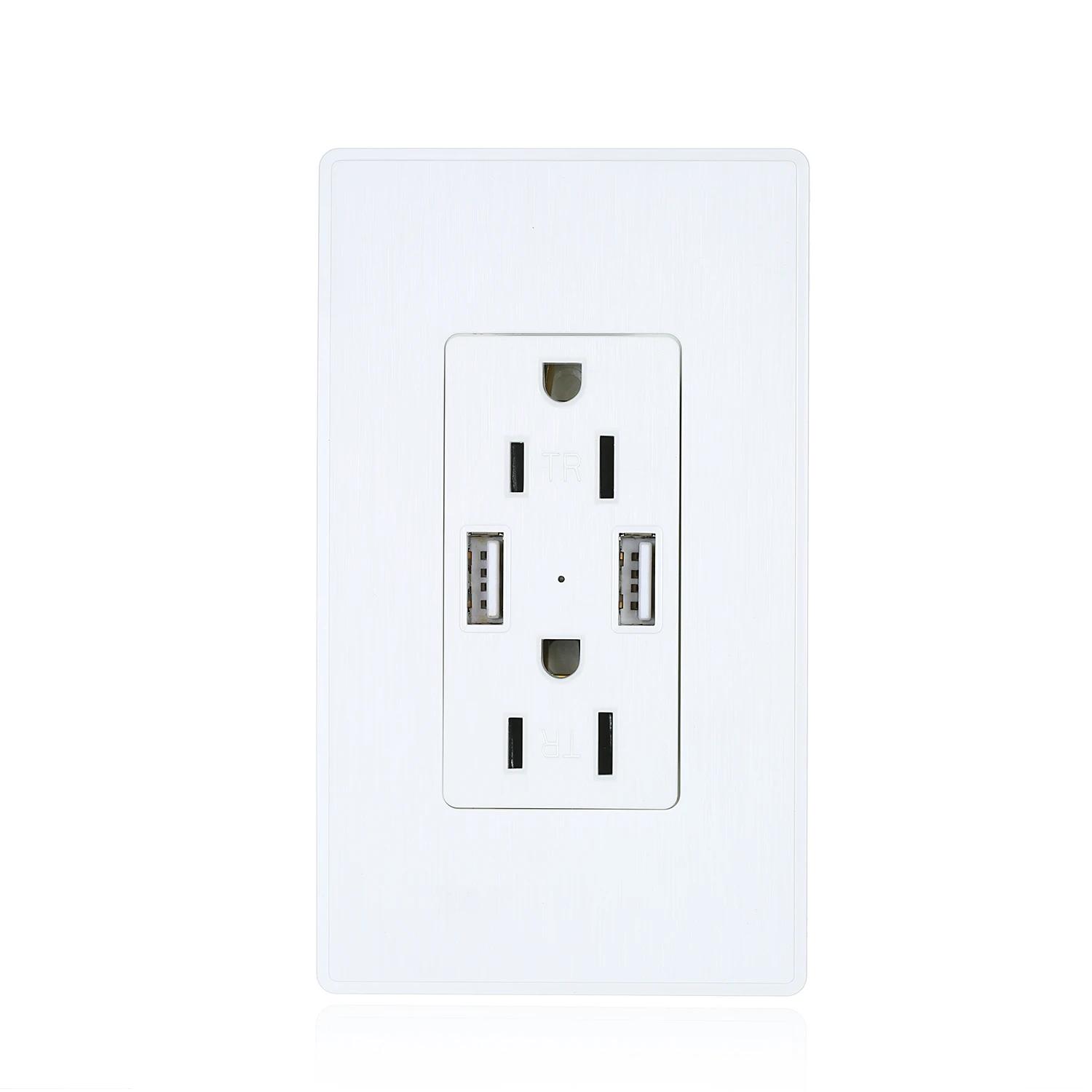 2.1A USB розетка настенное зарядное устройство 15A TR Decora розетка с двумя usb портами настенная розетка USB розетка