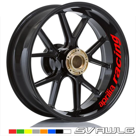 New high quality Motorcycle Wheel Sticker stripe Reflective Rim For Aprilia TUONO Caponord RSV4 GPR150 Shiver 750 | Автомобили и