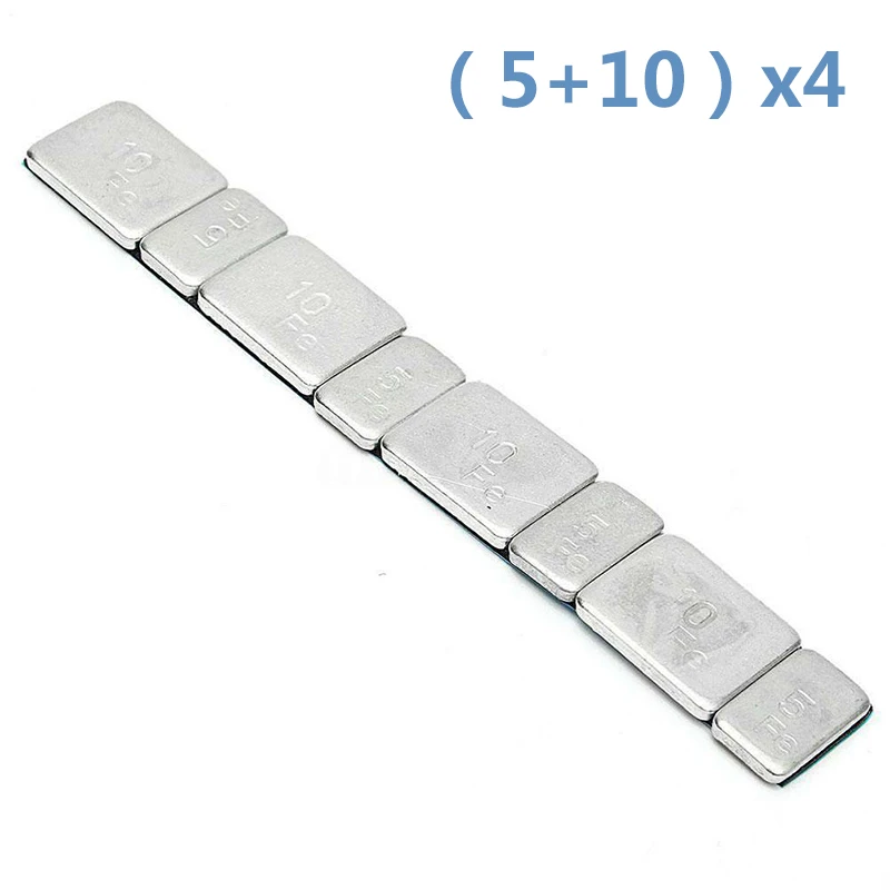 1pc 5g 10g Tire Balance Block Self Adhesive Iron Spoke Wheel Balance Weights For Car Motorcycle Wheel Balancing Weights