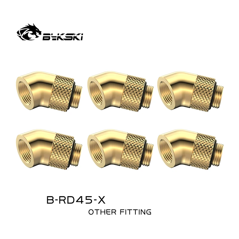 Bykski 6 pçs lote G1 4 ''Rotativo