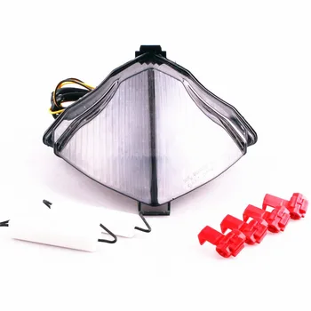 

1 SET Motorcycle LED Integrated Turn Signal Tail Light For Yamaha YZF R1 2004 2005 2006 Smoke Motor Accessories Brake Light