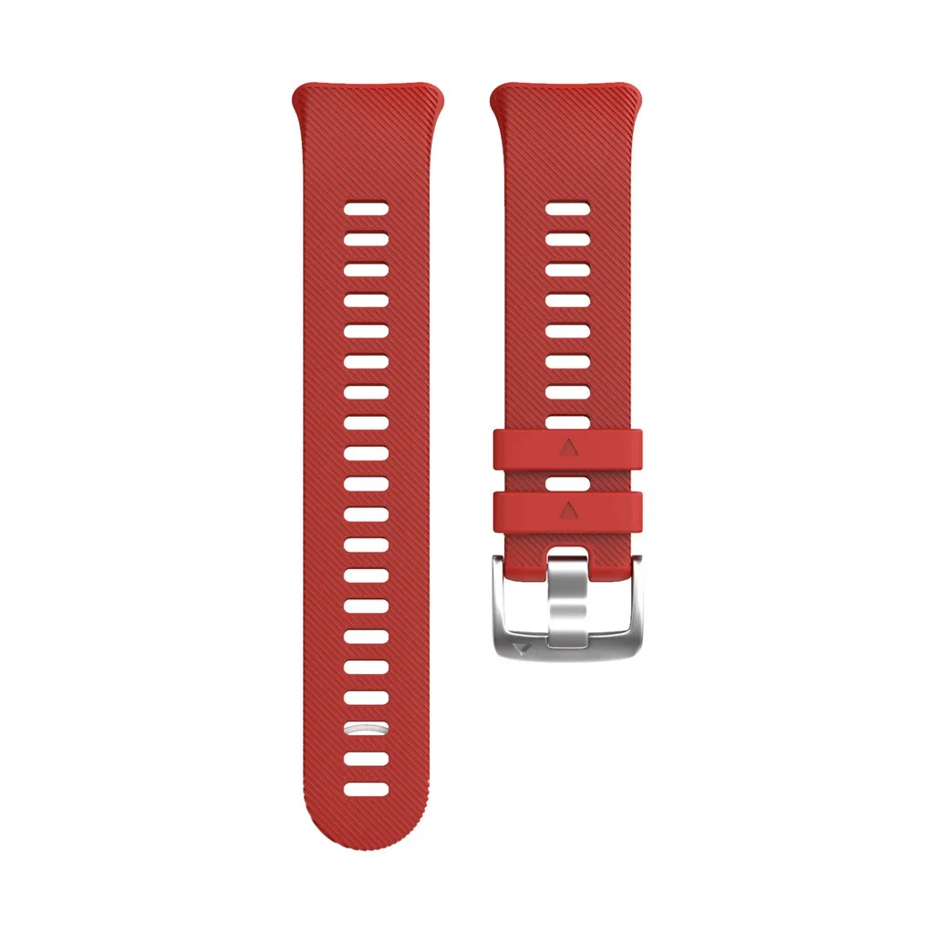 Red Ремешок для часов MNYCXEN для Garmin Forerunner 45 S, быстросъемный спортивный силиконовый наручный браслет, ремешок для Garmin Forerunner 45 - Color: Red
