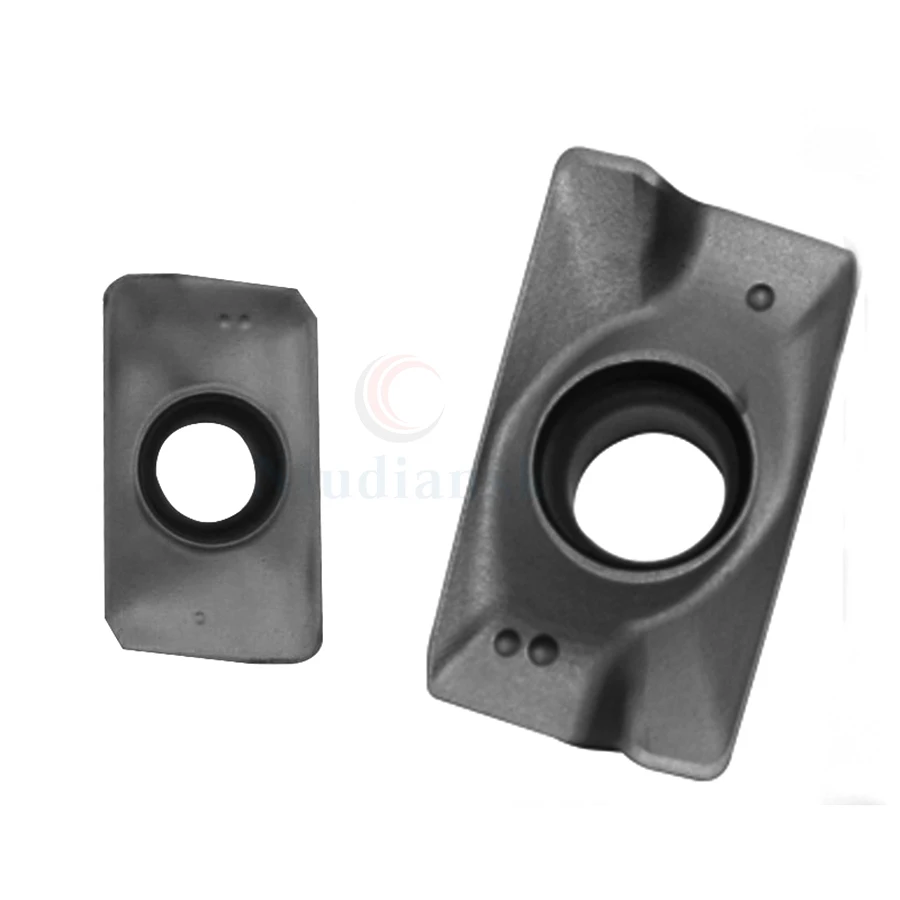 10 шт. оригинальные твердосплавные фрезерные вставки с ЧПУ покрытием CVD для резки