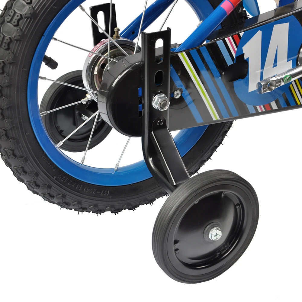 

Hot New Universal Bicycle Stabilizers Kids Wheel Stabilizer Training Wheels for 14 16 18 Inch Single Speed Bicycle