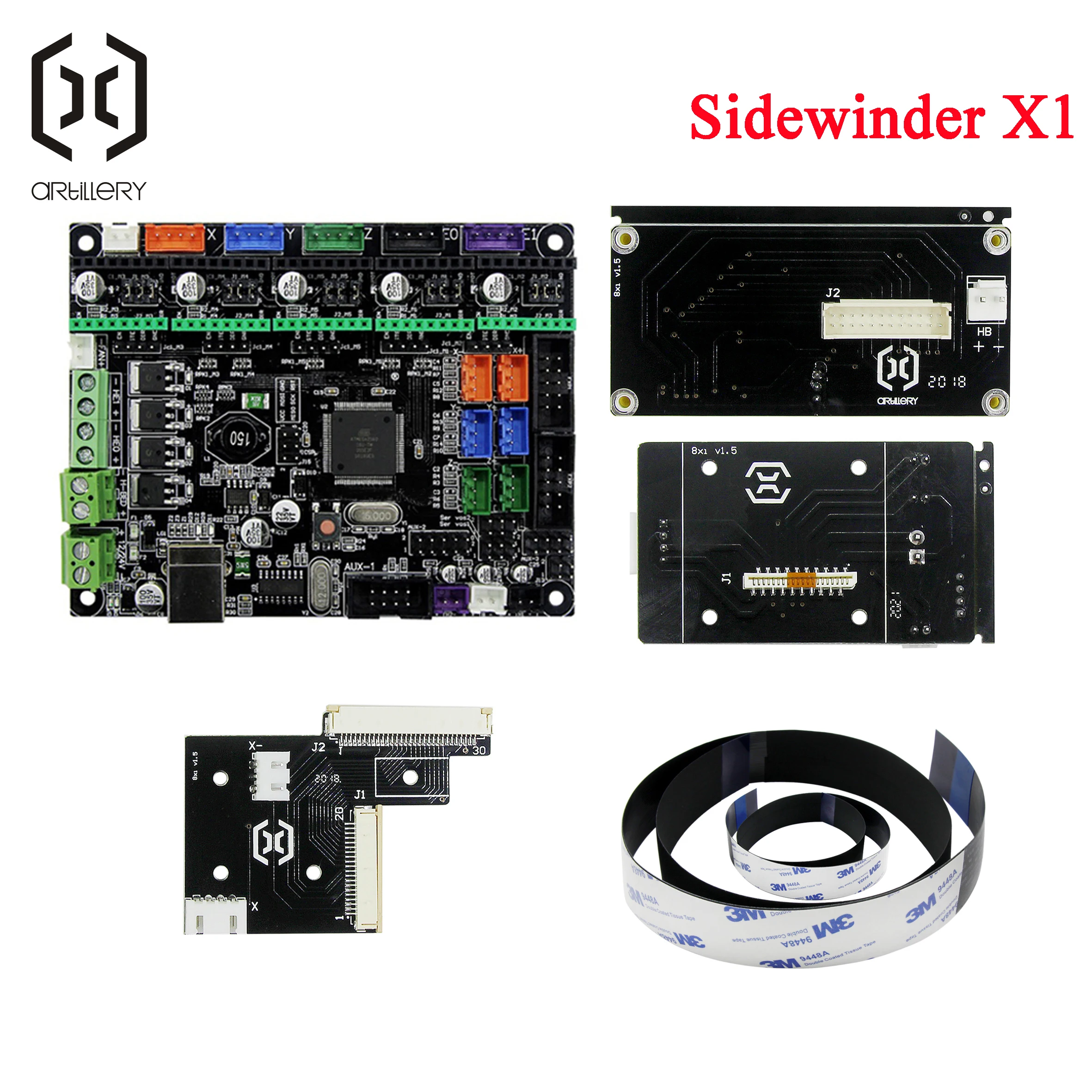 2020! Подходит для 3D принтера Sidewinder X1 и Genius Материнская плата PCB комплект|Детали