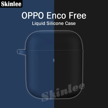 

Skinlee Liquid Silicone Case For OPPO Enco Free Case Wireless Headphone Protector Case For OPPO ENCO FREE Protect Cover