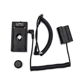 

FOTGA Battery Power Mount Plate DC12/8V with EN-EL15 Cable for Sony NP-F series