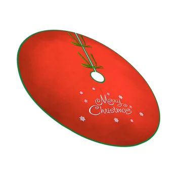 

1Pc Christmas Tree Decor Xmas Tree Skirt Decorative Tree Skirt Snowflake Decor