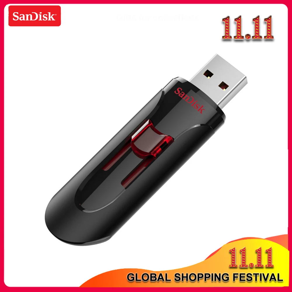100% карта памяти Micro SD USB Stick CZ600 флеш накопитель 3 0 32 ГБ 16 Гб 64 128 флешка|USB