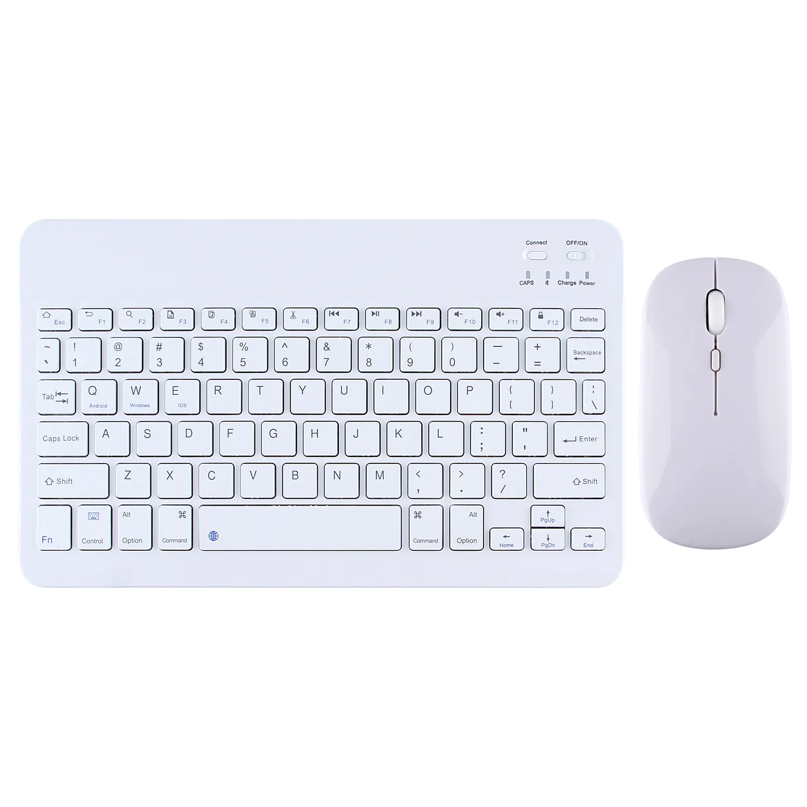 For iPad Air Pro Bluetooth Wireless Keyboard and Mouse Russian Arabic Thai French Greek For Android IOS Windows for Phone Tablet