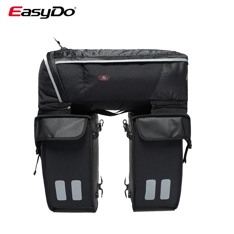 EasyDo велосипедные сумки большой емкости стойки для багажника сумки для багажа сумка для велосипеда Водонепроницаемая велосипедная сумка для горного велосипеда 50л