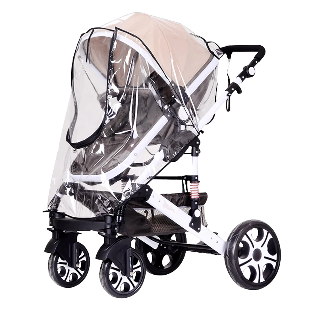 clear stroller cover