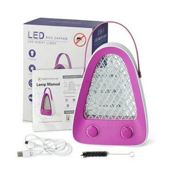 

Household Led Mosquito Killer Lamp Night Light USB Insect Killer Bug Zapper Mosquito Trap Lantern Repellent Lamp For Dropshipper