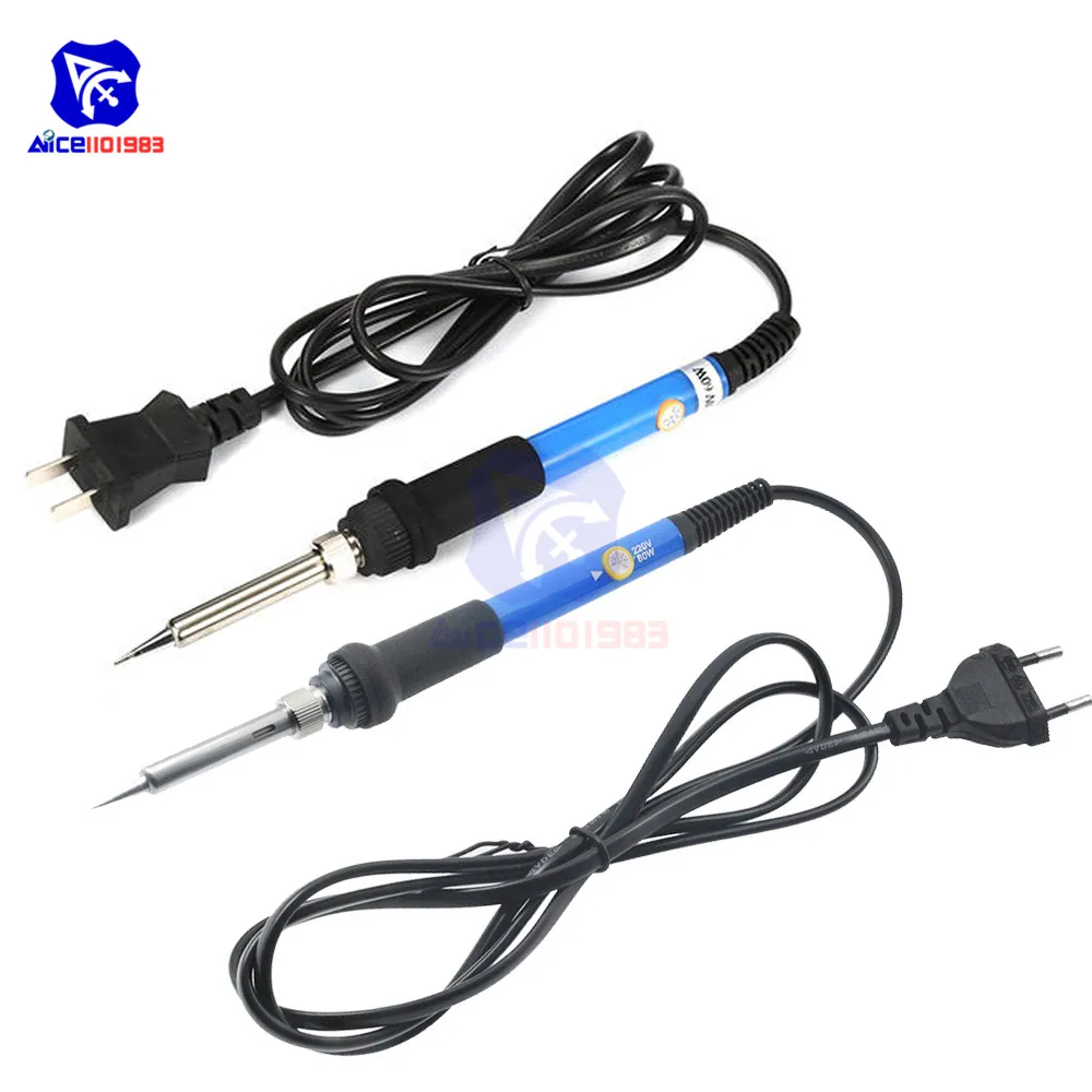 Паяльный карандаш diymore 110 В 60 Вт с регулируемой температурой|plug eu|plug 220vplug tools |