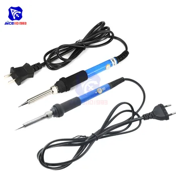 

diymore Soldering Pencil 110V 60W Adjustable Temperature Welding Gun Heat Pen Iron Tool EU Plug US Plug