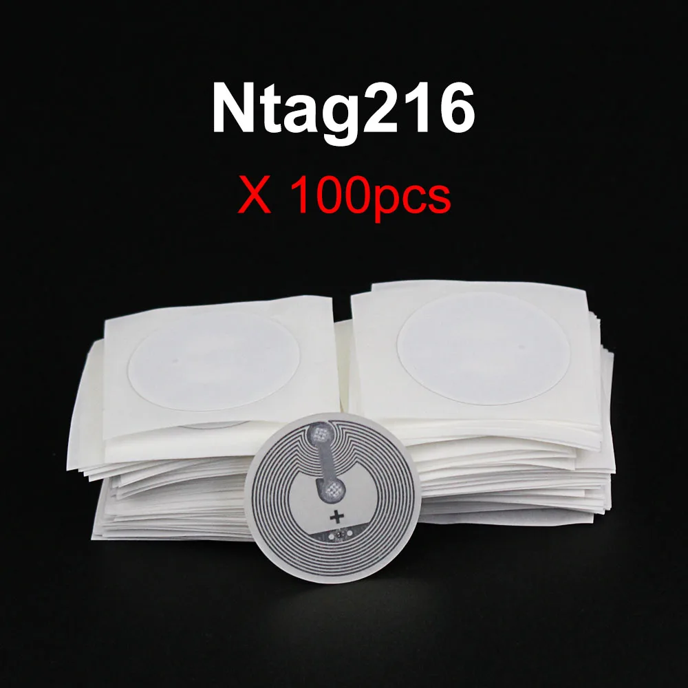 Pack Etiquetas NFC NTAG 216 + TAGS