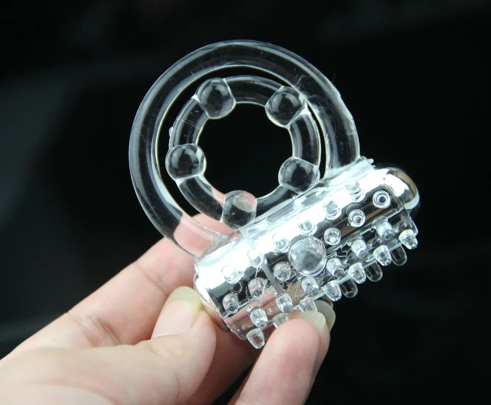 hb094white Vibrators rings double cockring (11)