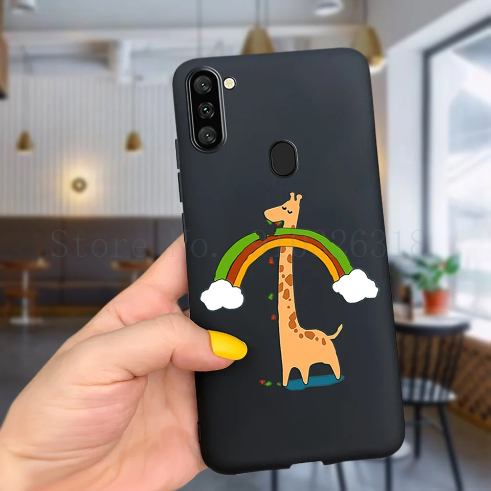 Shockproof Cartoon Silicone Phone Case For Samsung Galaxy A11 A 11 SM-A115F/DS 6.4