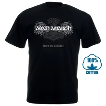 Официальная Amon Amarth Viking Horse Мужская черная футболка импорт из