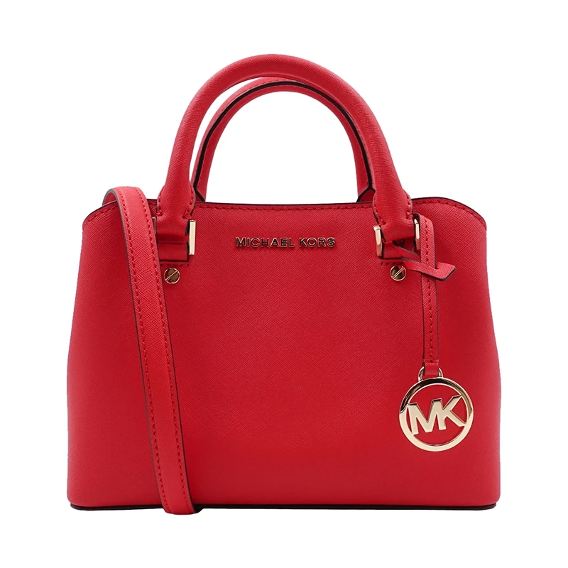 Майкл Корс Сумка Сумочка Savannah SM Satchel 35H8GS7S1L - Цвет: Red 102175704