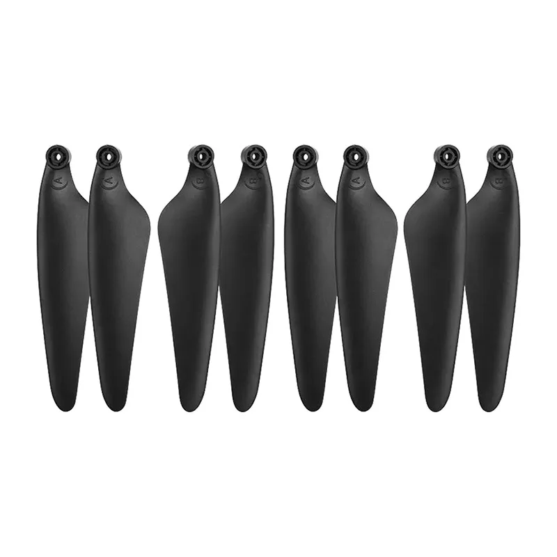 4 Pair Foldable Propeller Props Blade CW/CCW with Screwdriver for Hubsan ZINO Pro + Zino 2 +RC Drone Quadcopter Accessories