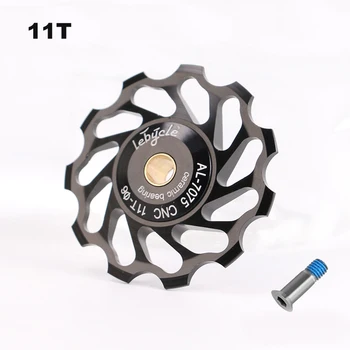 Велосипедный задний переключатель передач, Jockey Wheel 11T/13T/15T, керамический подшипник, задний переключатель передач, шкив, направляющая для дор...