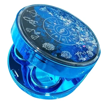 

Cute Fashion Contact Lens Case,Portable Travel Glitter Luxury Bling Stars Liquid Quicksand Contact Lens Cases Eye Care Set