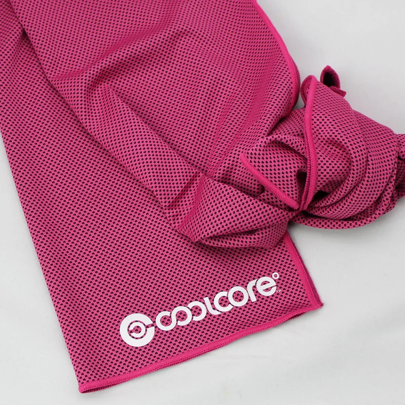 30*100 см полиэфирное волокно быстросохнущее спортивное полотенце для пляжа, плавания, бега, кемпинга, фитнеса, путешествий, охлаждающее полотенце - Цвет: YDJ000A