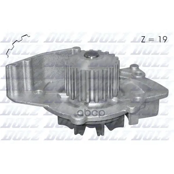 Насос Водяной Citroen C5/C8 / Peugeot 406 2.2hdi 00- Dolz арт. C127