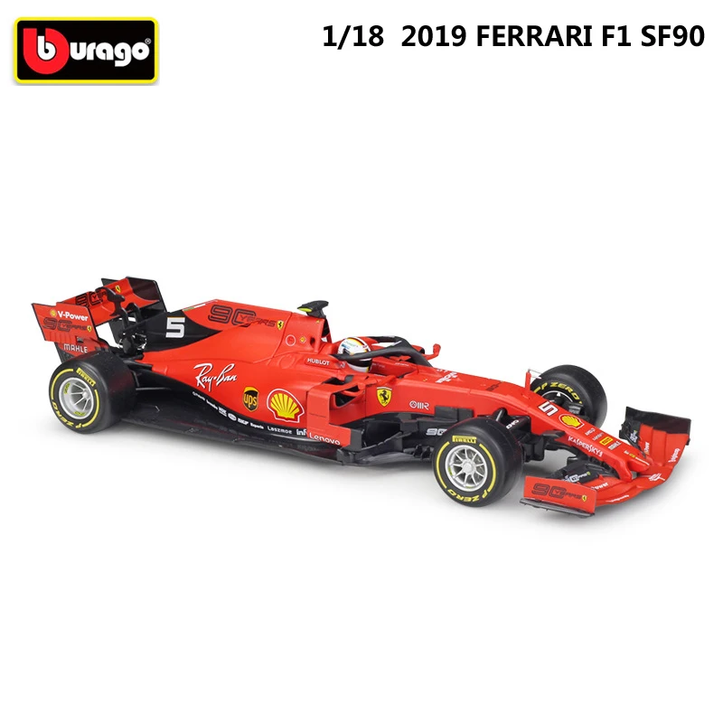 Bburago литья под давлением 1:18 Модель автомобиля Металл Ferrari F1 Formulaa 1 гоночный автомобиль Formule один SF71H и 90 сплав игрушка автомобиль коллекция