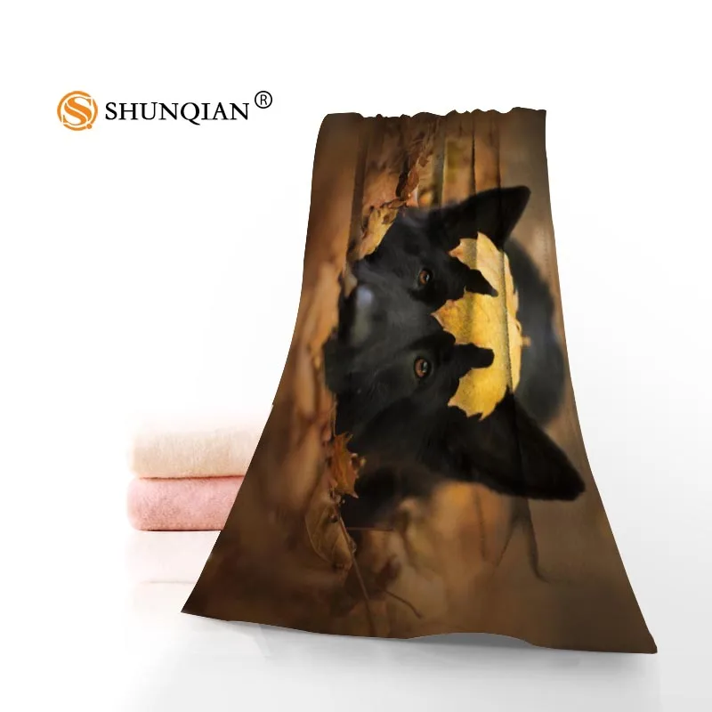 

Customize Your Partner German Shepherd Dog35x75cm Daily Exercise Fitness Fast Dry Face Microfiber Towel