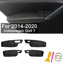 Para volkswagen vw golf 7 7.5 13-20 mk7 carro modificado porta braço coldre golfe 7 alta 7 porta painel prepúcio