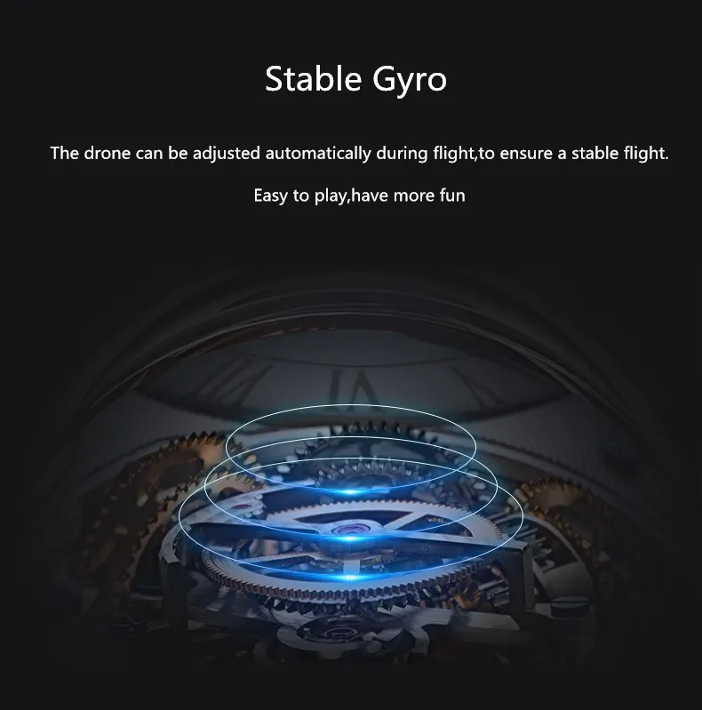 M6 Luggage Aircraft Travel Case Four-Axis Remote Control Intelligent WIFI Mini Folding Gravity Induction Drone