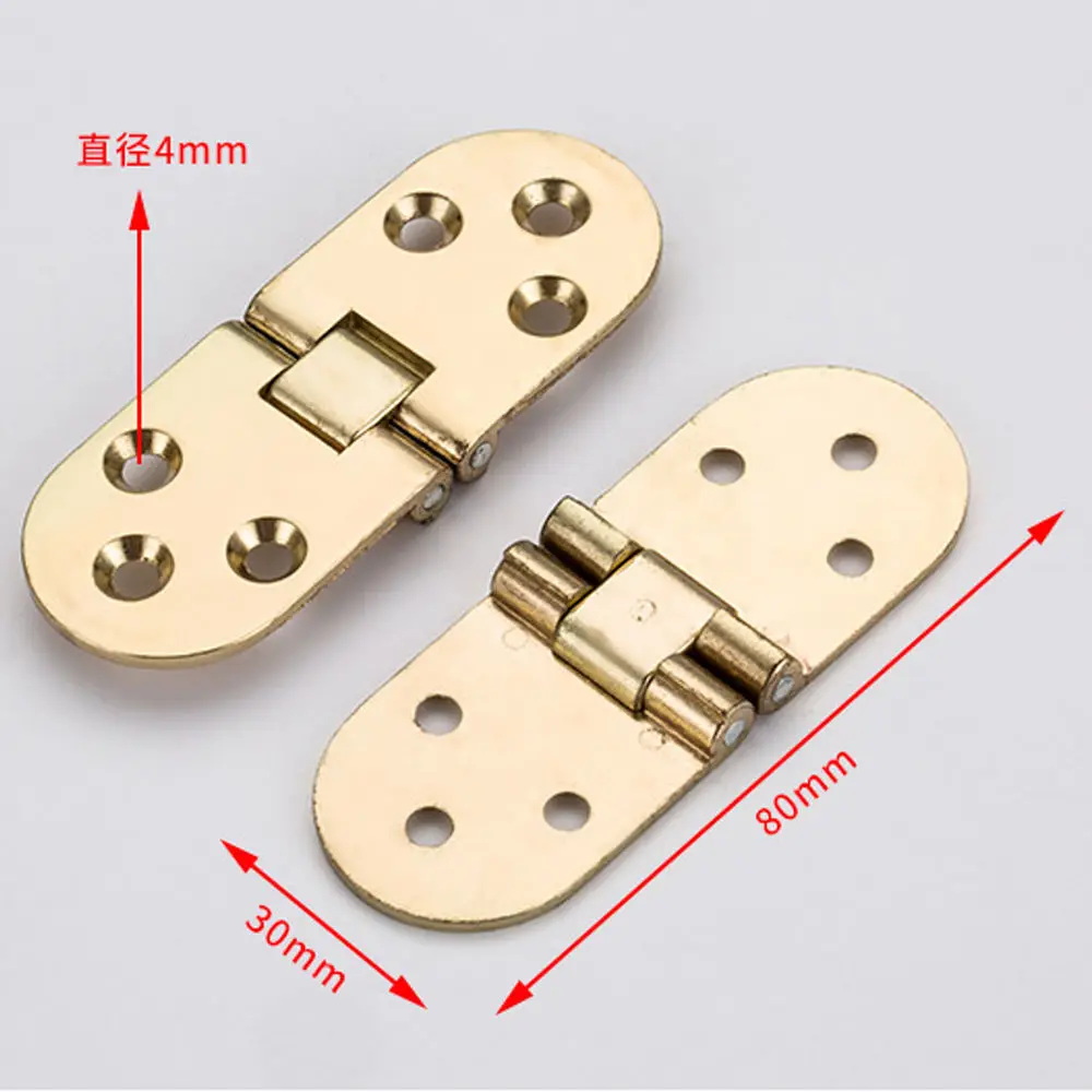 Zinc Alloy Flip Top Hinges Screws Sewing Machine Hinges