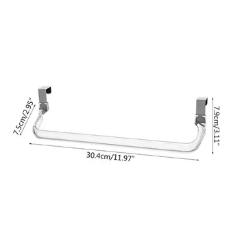 

Bathroom Towel Stand Rack Kitchen Cupboard Hanger Cabinet Door Hanging Shelf New 67JB