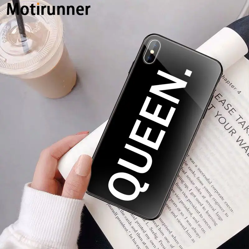 Boss Queen King Text Art