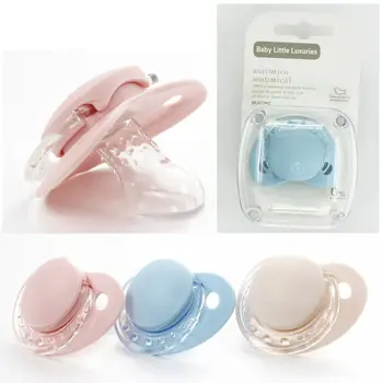 

Soft Baby Pacifier BPA Free Cute Nipple Soother Flexible Silicone Pacifiers for Newborn Infants 0-36 Months