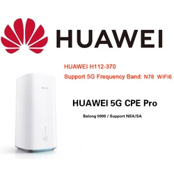 H112 370 smartphone 5g cpe pro desbloqueado com cartão sim internacional, wifi