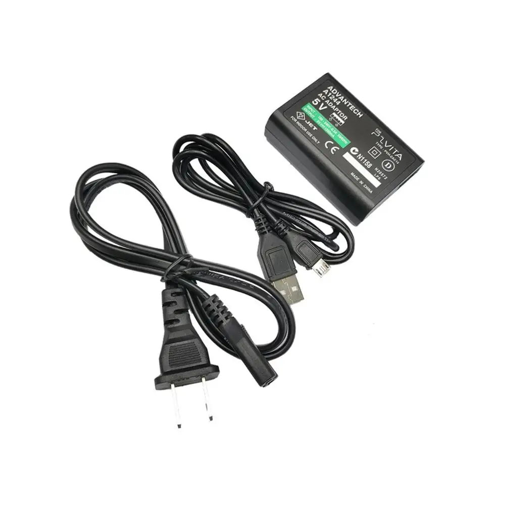 

For Ps Vita 2000 Power Adapter Charger Set Game Player Charger Professional Us/Eu For Large-Screen Hdtv