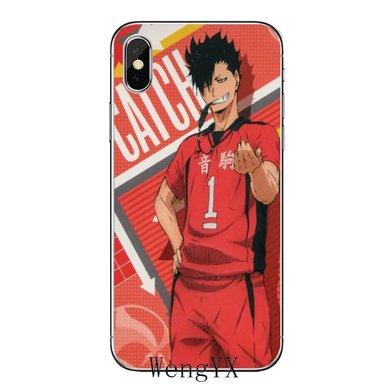 Чехол для телефона из мягкого ТПУ с аниме Kuroo Tetsurou Haikyuu Samsung Galaxy J7 J5 Prime pro J3 A7 A5 A3 2018