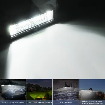 

Lamp LED Light Bar Off-Road Waterproof 1pcs 10-30V DC 1pc Black 1* 228W