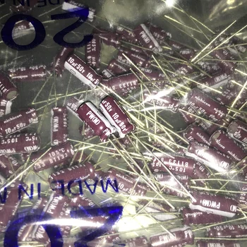 

10pcs/25pcs 10uF 50V NICHICON PW Series 5x11mm Low Impedance 50V10uF Aluminum Electrolytic capacitor new