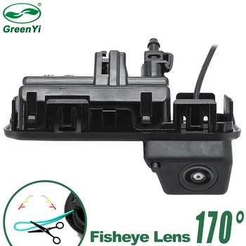 

HD Vehicle Fisheye Lens Car Trunk Hand Rear View Camera For Audi Q2 Q3 Q5 A5 A6 VW Passat Bora Skoda karoq Kodiaq 2017 2018 2019