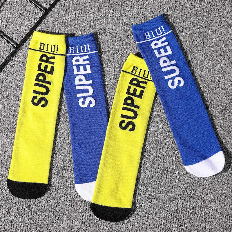 40cm Kids Cool Hip Hop Stockings Socks for Girls Boys Jazz Dance Accessories