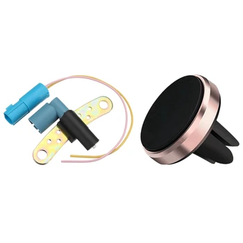

2Pin Car Crankshaft Crank Position Sensor for Renault Clio Laguna Espace & Phone Holder for A3 A4 A5 A6 A7 A8 B6