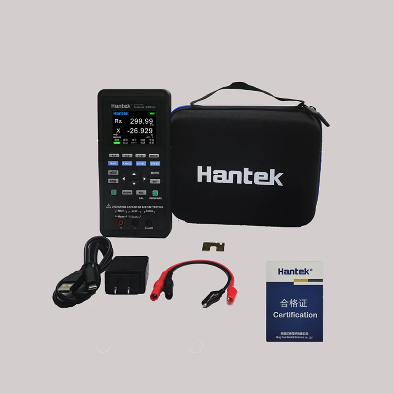 Hantek1832C Hantek1833C цифровой Ручной Измеритель иммитанса портативный измерительный прибор