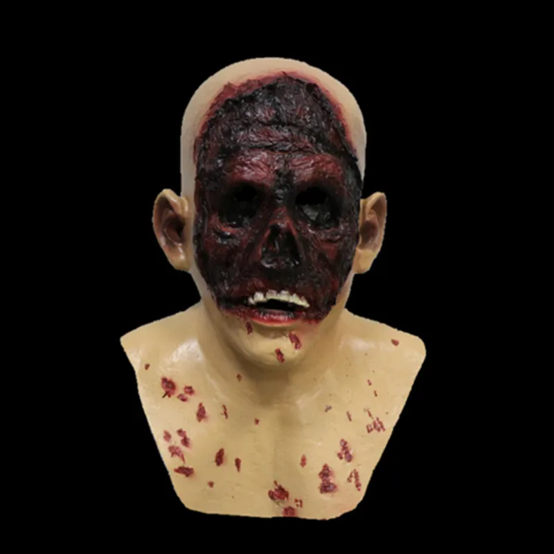 2018 New Arrival Deluxe Halloween Carnival Costume Latex Scary Horror Monster Head Mask | Дом и сад