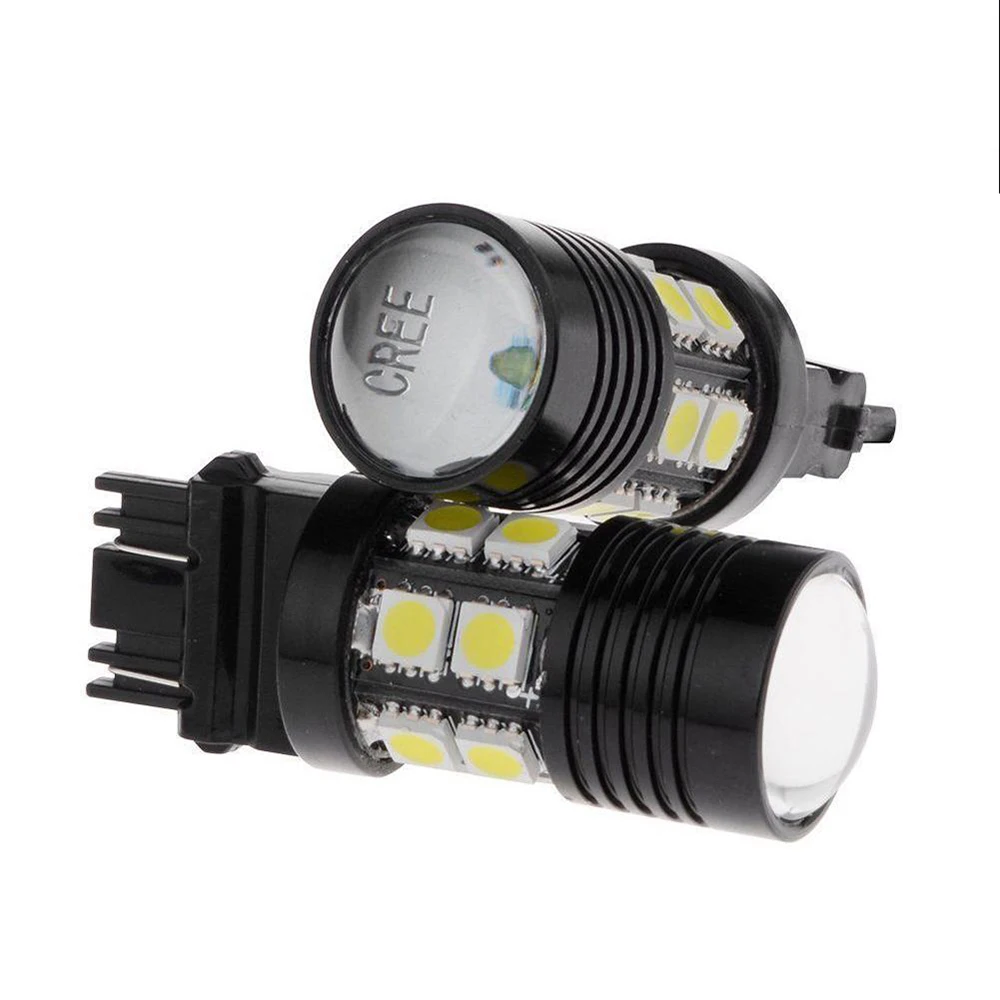 4 шт. Белый 3157 3156 3057 4157 12SMD 5730 светодиодный лампы Резервное копирование Хвост светильник