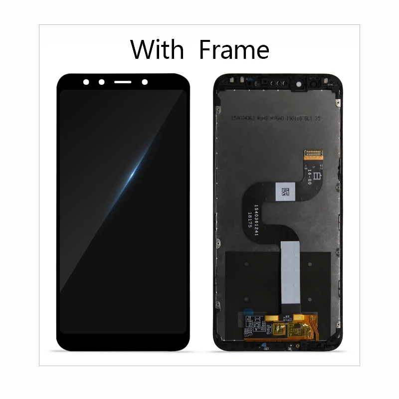 5 99 &quotдля Xiaomi Mi A2 ЖК экран сенсорный дигитайзер детали в сборе для 6X LCD с рамкой Global