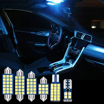 

4pcs Error Free Auto LED Bulbs Car Interior lights Kit Dome Reading Lights Trunk Lamp for Honda Civic 2006-2011